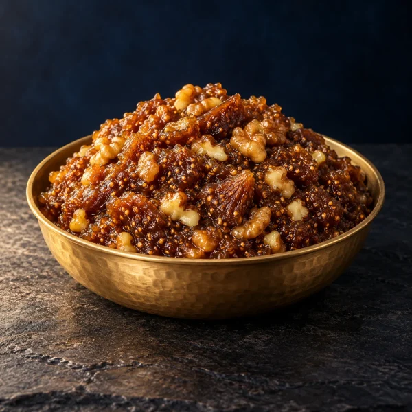 Anjeer Walnut Halwa